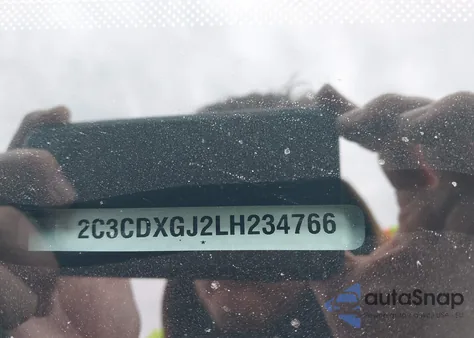 2020 Dodge Charger Scat Pack Rwd из США, поврежденный, VIN 2C3CDXGJ2LH234766